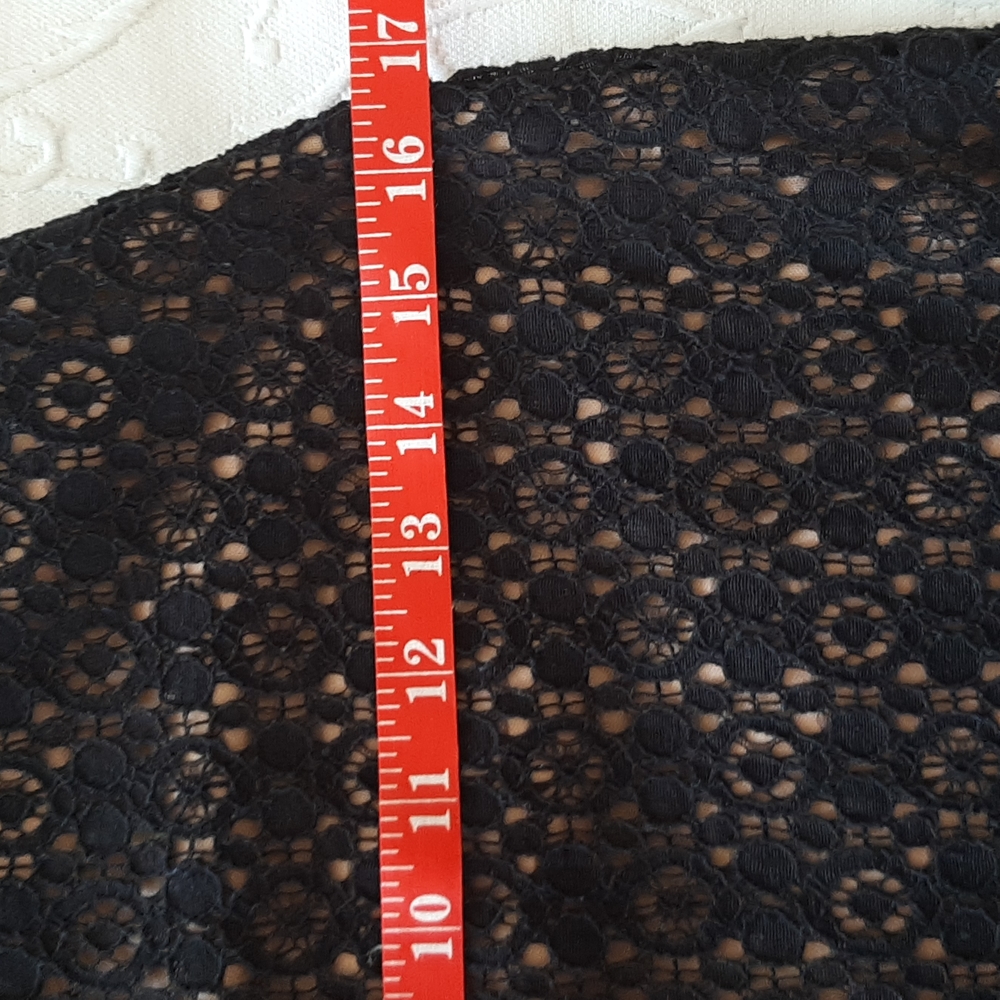 Max & Cleo Chloe Little Black Lace Dress - Picture 7 of 13